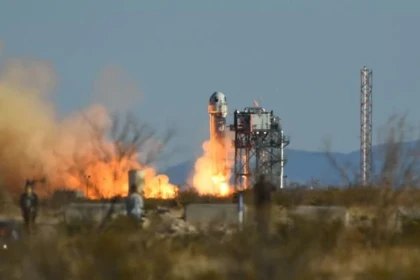 Blue Origin Water Rocket Explosion