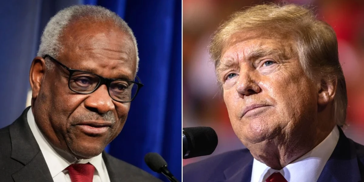 Trump and Clarence Thomas Friendship