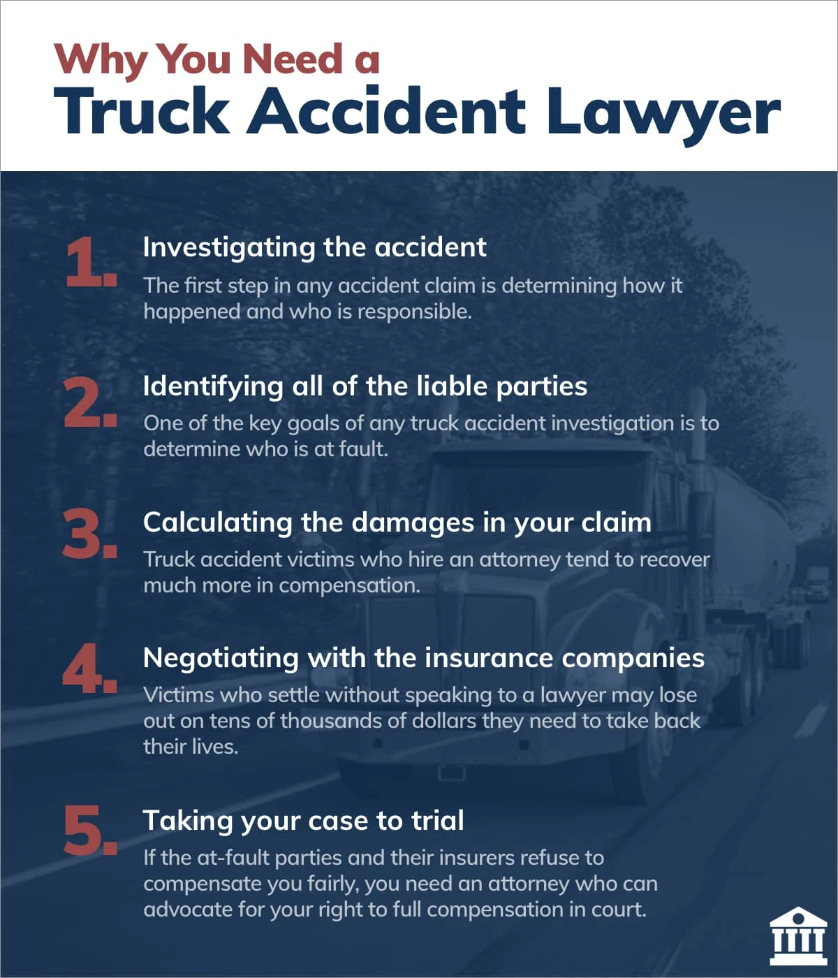 Why You Need a Truck Accident Lawyer
